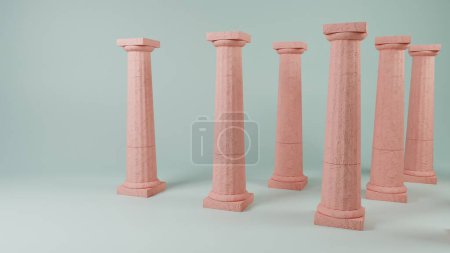 Alignement de l'élégance : la collection de colonnes classiques