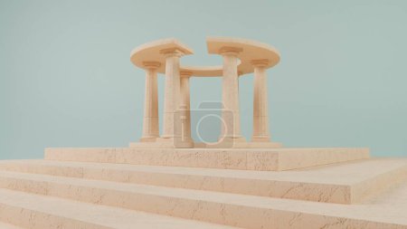 Serenity in Stone: A Contemporary Take on Classical Forms