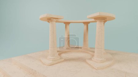 Serenity in Stone: A Contemporary Take on Classical Forms