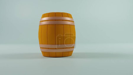 Tangerine Vessel: Modern Interpretation of the Classic Barrel