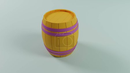 Tangerine Vessel: Modern Interpretation of the Classic Barrel