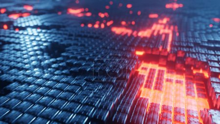 Digital Heatmap: The Cyber Pulse of an Electronic Grid