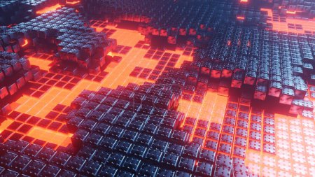 Digital Heatmap: The Cyber Pulse of an Electronic Grid