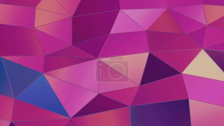 Kaleidoscopic Canopy: A Mosaic of Magenta and Midnight Blue