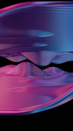 Vibrant Waves: A Symphony of Striped Rhythms	