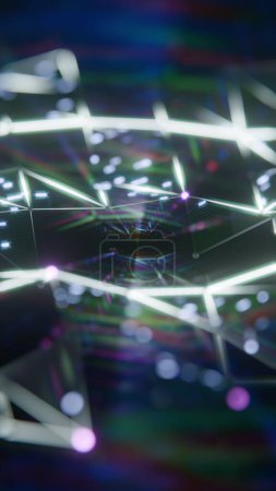 Neon Matrix: A Digital Odyssey into the Luminous Virtual Abyss	