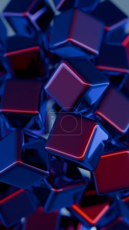 Resonancia de rubí: un deslumbrante cúmulo de reflejos cristalinos