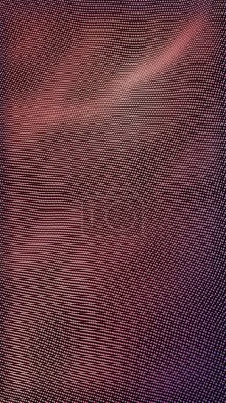 Digital Silk: The Fluid Motion of Purple Mesh Waves