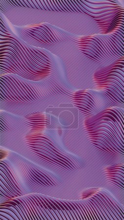 Waves of Parallel Lines: Subtle Gradients