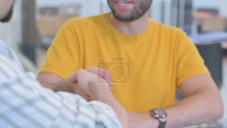 Photo for Close up of People Shaking Hand in Office - Royalty Free Image