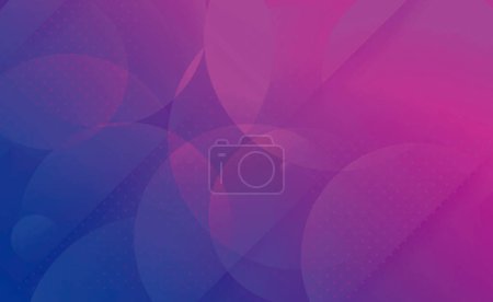 Téléchargez les illustrations : Fond vectoriel violet et rose, bannière abstraite géométrique - en licence libre de droit