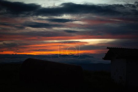 Photo for Beautiful countryside sunset - Santagueda - Palestina - Colombia - Royalty Free Image