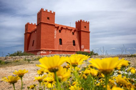 Photo for Saint Agatha's Tower in Malta also known as the Red Tower - Royalty Free Image