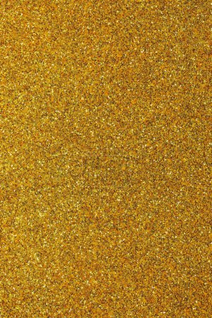 Téléchargez les photos : Golden wide shimmer background with reflective glitter material - en image libre de droit