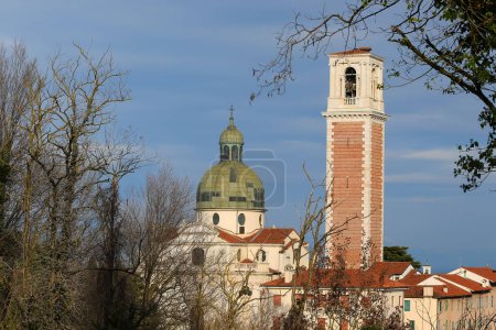 Photo for Ancient Basilica called MONTE BERICO in Vicenza City in Northern Italy - Royalty Free Image