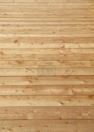 Photo for Brown background of rustic rough wooden planks of a woody panel - Royalty Free Image