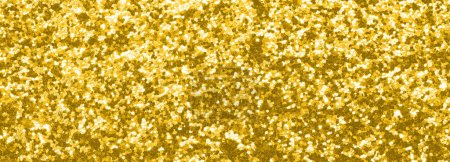 Photo for GOLDEN Glittery sparkling bright BACKDROP with many small lights and lots of reflections - Royalty Free Image