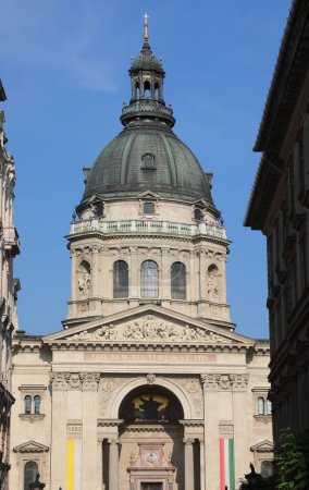Photo for Big Dome of St. Stephen s Basilica called Szent Istva - Royalty Free Image