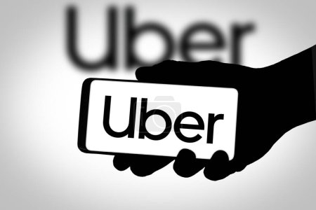Téléchargez les photos : La mobilité d'Uber Technologies en tant que service - en image libre de droit