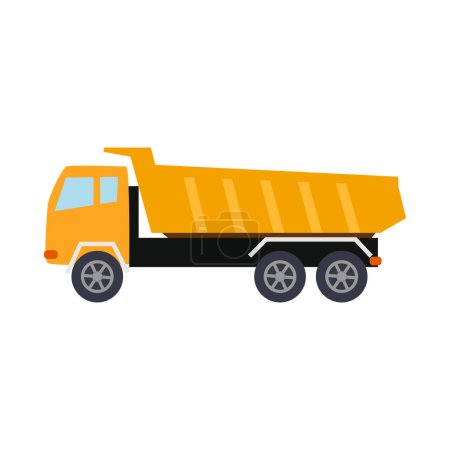 Illustration for Special machines for construction work. Forklifts, concrete mixer, cranes, excavators, tractors, bulldozers trucks Road repair - Royalty Free Image