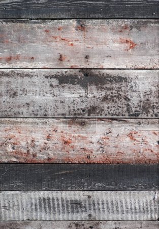 Photo for Wooden plank or wall in red and gray for background - Royalty Free Image