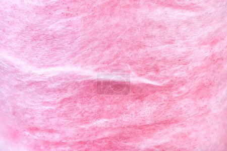 Photo for Macro photo of sweet pink cotton candy, backdrop. - Royalty Free Image