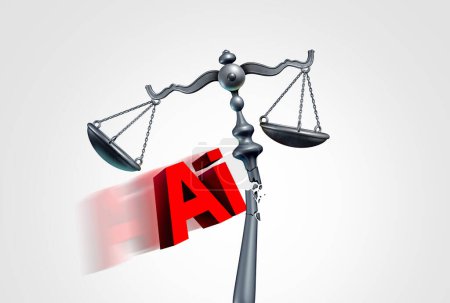Regulation on Artificial Intelligence Laws as technology for AI changing legal and ethical issues for copyright and intellectual property implications for criminal justice and legality to regulate content usage.