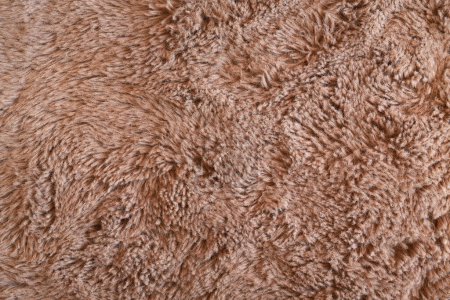 Photo for Close-up brown fur texture background, top view. - Royalty Free Image