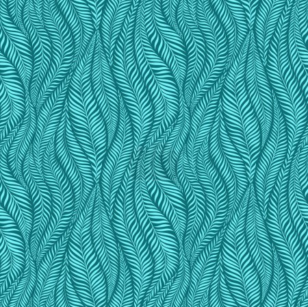Illustration for Luxury seamless pattern with palm leaves. Modern stylish floral background. Vector illustration. - Royalty Free Image
