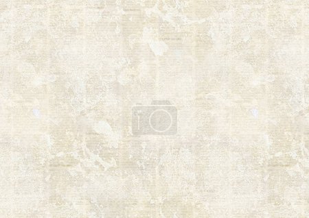 Photo for Vintage grunge newspaper paper texture background. Blurred old newspaper background. A blur unreadable aged newspaper page with place for text. Gray sepia beige collage news pages background. - Royalty Free Image