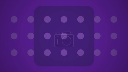 Photo for Geometric simple pattern loop. Circles, squares, lines, abstract shapes background. Minimalistic design concept. - Royalty Free Image