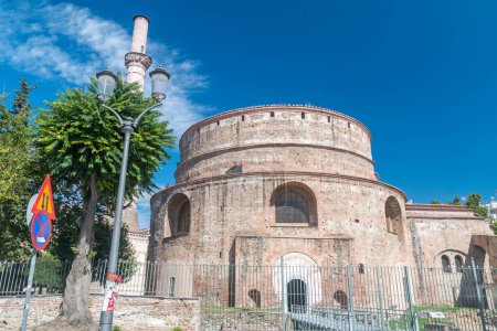 Photo for Thessaloniki, Greece - September 29, 2022: The Rotunda of Galerius. The Tomb of Galerius, now the Church of Agios Giorgios or Church of the Rotonda. - Royalty Free Image