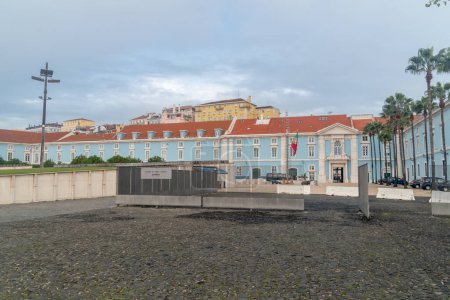 Téléchargez les photos : Lisbonne, Portugal - 4 décembre 2022 : Ministère de la Marine (Ministerio da Marinha). - en image libre de droit