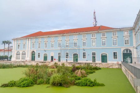 Téléchargez les photos : Lisbonne, Portugal - 4 décembre 2022 : Ministerio da Marinha (Ministère de la Marine). Administration navale portugaise. - en image libre de droit