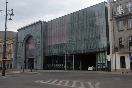 Photo for Lodz, Poland - April 14, 2024: The Arthur Rubinstein Lodz Philharmonic. - Royalty Free Image