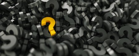 Photo for Infinite question marks background - Royalty Free Image