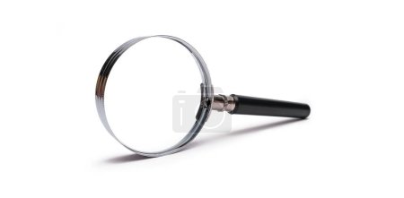 Photo for Magnifying glass isolated on white - Royalty Free Image