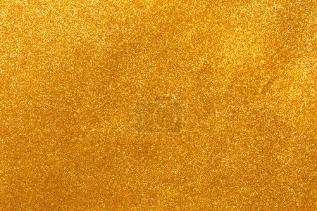 Foto de Gold paper sheet texture cardboard background. - Imagen libre de derechos