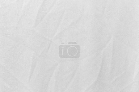 Photo for White color sports clothing fabric football shirt jersey texture and textile background. - Royalty Free Image