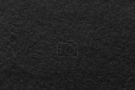 Foto de Black color mulberry paper texture background in close-up. - Imagen libre de derechos