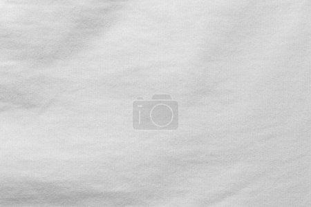 Foto de Textura de poliéster de tela de color blanco y fondo textil. - Imagen libre de derechos