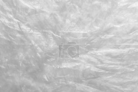 Photo for Close up of plastic foil background, Abstract background of a white color made of paper. - Royalty Free Image