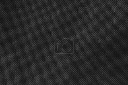 Foto de Close-up of a red plastic bag texture background. - Imagen libre de derechos