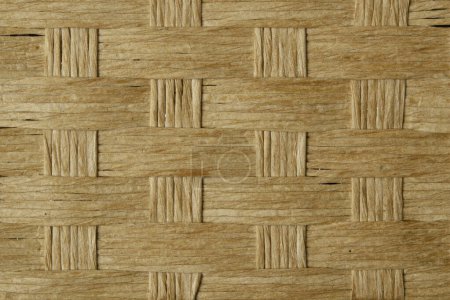 Téléchargez les photos : Old woven bamboo texture for background. - en image libre de droit