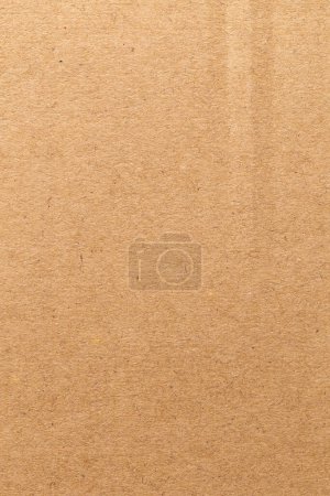 Photo for Brown color eco recycled kraft paper sheet texture cardboard background. - Royalty Free Image