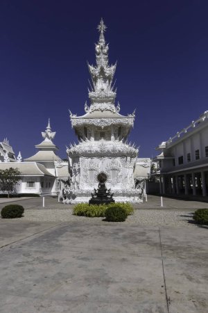 Foto de Templo Blanco, Wat Rong Khun en la provincia de Chiang Rai, Tailandia - Imagen libre de derechos