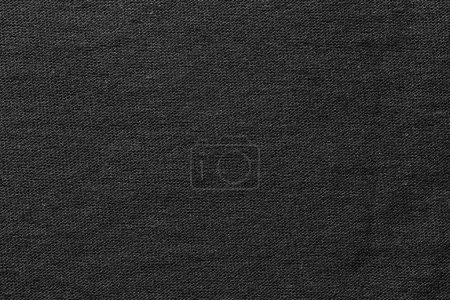 Téléchargez les photos : Tissu de couleur noire texture polyester et fond textile. - en image libre de droit