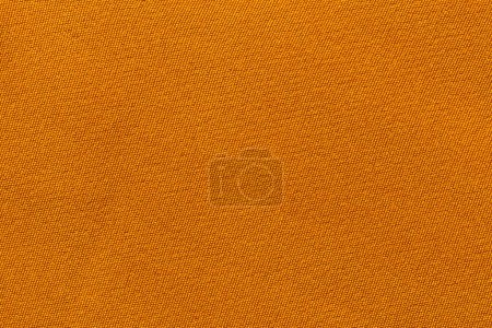 Photo for Orange color fabric cloth polyester texture and textile background. - Royalty Free Image