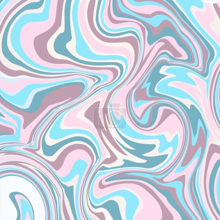 Ilustración de El fondo de mármol es azul y rosa. Tendencia moderna - Imagen libre de derechos