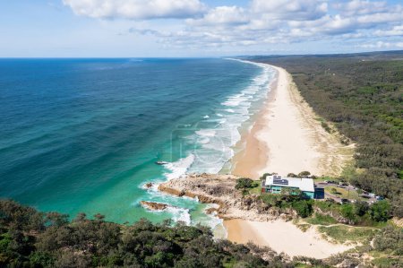 Photo for Main Beach on North Stradbroke Island, Queensland, Australia - Royalty Free Image